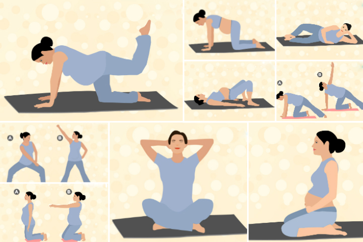 The BEST Pregnancy Exercises At Home For All Trimesters