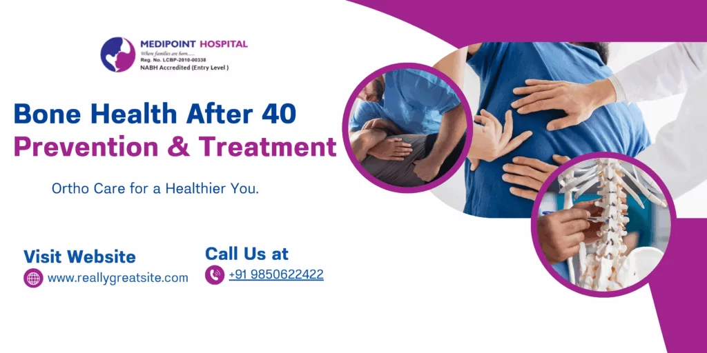 Senior man consulting orthopedic specialist at Medipoint Hospital Pune